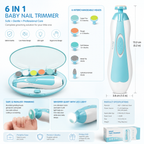 Baby Electric Nail Clipper – Safe & Gentle Automatic Nail Trimmer for Infants and Toddlers