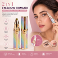 2-in-1 Women's Facial Hair Remover & Eyebrow Trimmer
