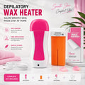 3-in-1 Depilatory Roll-On Wax Heater Machine – Portable Wax Warmer Kit | Hair Removal