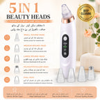 5 in 1 Rechargeable Blackhead Remover Vacuum | USB Electric Pore Cleaner