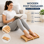 Wooden Foot Massage Roller