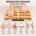 Wooden Foot Massage Roller